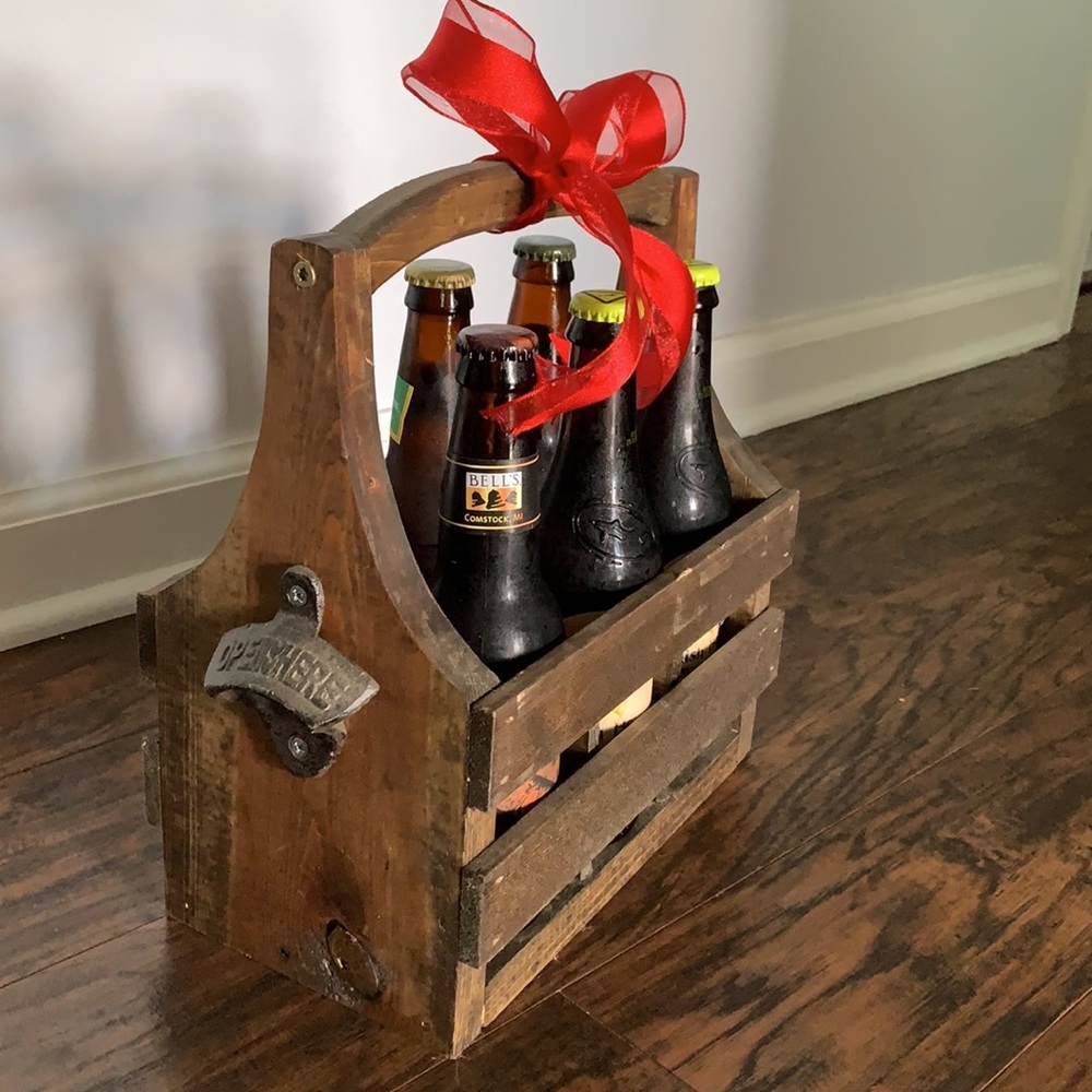 Handmade - Wooden Beer Crate - Picture 2 of 11